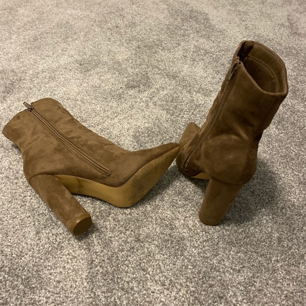 Suede booties - Picture 3 of 3